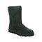 Bearpaw Elle Short - Women's Snow Boot - 1962W  451 - Dark Green - Profile View