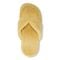 Vionic Indulge Gracie - Women's Toe Post Slipper - Golden Cream - Top