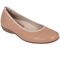 Earthies Ennis - Women's Ballet Flat - Nude - quarter main