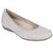 Earthies Ennis - Women's Ballet Flat - Taupe - quarter main