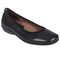 Earthies Ennis - Women's Ballet Flat - Black - quarter main