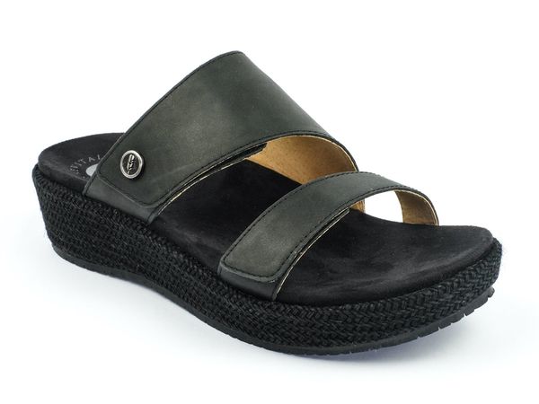 Revitalign Breakwater - Women's Supportive Sandals - Black 1