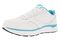 Spira WaveWalker Women's Slip Resistant Walking Shoe - White / Aqua  1