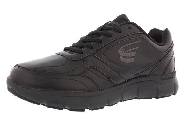 Spira WaveWalker Women's Slip Resistant Walking Shoe - Black 1