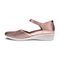 Revere Osaka Leather Mary Jane Shoes - Women's - Rose - Side 2