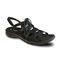 Revere Malibu - Women's Lace Up Sandal - Malibu Black Lizard