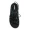 Revere Malibu - Women's Lace Up Sandal - Malibu Black Lizard Top