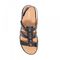 Revere Toledo Backstrap Leather Sandals - on Sale - Women's - Black - Overhead