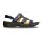 Revere Toledo - Women's Backstrap Sandal - Toledo Navy Snake Side