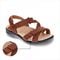 Revere Zanzibar Back Strap Sandal - Women's - Cognac - Strap Detail