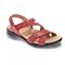 Revere Zanzibar Back Strap Sandal - Women's - Ruby Metallic - Angle