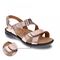 Revere Zanzibar Back Strap Sandal - Women's - Rose - Strap Detail