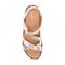 Revere Zanzibar Back Strap Sandal - Women's - Metallic Interest - Overhead