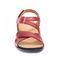 Revere Zanzibar Back Strap Sandal - Women's - Ruby Metallic - Front