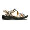 Revere Zanzibar - Women's Backstrap Sandal - Zanzibar Natural Snake Side