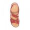 Revere Zanzibar Back Strap Sandal - Women's - Ruby Metallic - Overhead