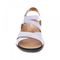 Revere Zanzibar Back Strap Sandal - Women's - Coconut - Front