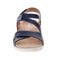 Revere Zanzibar Back Strap Sandal - Women's - Blue - Front