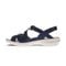 Revere Zanzibar Back Strap Sandal - Women's - Blue - Side 2