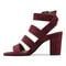 Vionic Perk Blaire - Women's Strappy Heel - SUEDE Wine Suede SDL lpr