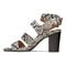 Vionic Perk Blaire - Women's Strappy Heel - Natural Snake Snake - 2 left view