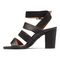 Vionic Perk Blaire - Women's Strappy Heel - Black Snake - 2 left view