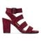 Vionic Perk Blaire - Women's Strappy Heel - SUEDE Wine Suede SDR lpr