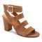 Vionic Perk Blaire - Women's Strappy Heel - Brown Snake - 1 main view