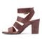 Vionic Perk Blaire - Women's Strappy Heel - Merlot Snake - 2 left view