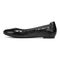 Vionic Spark Caroll - Women's Ballet Flat - Black-Croc - Left Side