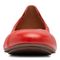 Vionic Spark Caroll - Women's Ballet Flat - Cherry - 6 front view