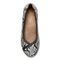 Vionic Spark Caroll - Women's Ballet Flat - Natural Snake Snake - 3 top view