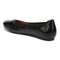 Vionic Spark Caroll - Women's Ballet Flat - Black-Croc - Back angle