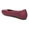 Vionic Spark Caroll - Women's Ballet Flat - Shiraz - Back angle