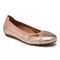 Vionic Spark Caroll - Women's Ballet Flat - Rose Gold Metallic - 1 profile view