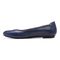 Vionic Spark Caroll - Women's Ballet Flat - Navy - 2 left view