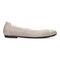 Vionic Spark Caroll - Women's Ballet Flat - Light Grey - 4 right view