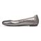 Vionic Spark Caroll - Women's Ballet Flat - Pewter Metallic 2 left view