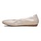 Vionic Spark Caroll - Women's Ballet Flat - Light Grey - 2 left view