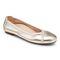 Vionic Spark Caroll - Women's Ballet Flat - Champagne Metallic - 1 profile view