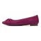 Vionic Gem Gramercy - Women's Ballet Flat - Merlot - 2 left view