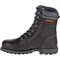 Caterpillar Echo Waterproof Steel Toe Work Boot Women's CAT Footwear - Black - Left Side