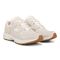 Vionic Walker Women's Plantar Fasciitis Shoe - Suede - Cream/peach - Pair