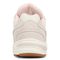 Vionic Walker Women's Plantar Fasciitis Shoe - Suede - Cream/peach - Back