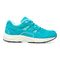 Vionic Walker Women's Plantar Fasciitis Shoe - Suede - Lake Blue - Right side