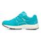 Vionic Walker Women's Plantar Fasciitis Shoe - Suede - Lake Blue - Left Side