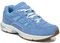 Vionic Walker Women's Plantar Fasciitis Shoe - Azure Suede - Azure/Suede