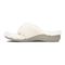 Vionic Indulge Gracie Plush Women's Slipper - Ivory - 2 left view