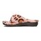 Vionic Indulge Gracie Plush Women's Slipper - Pink Leopard - 2 left view