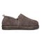 Bearpaw Maddox - Men's Chocolate Closed Back Suede Sheepskin Slipper - 2170M - 2 Side